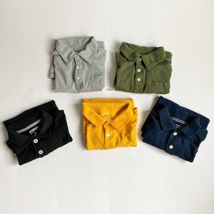 Boys Uniform Polo Shirts - Lot of 5